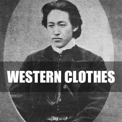 Adopt Western Clothes