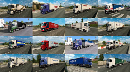 Painted Truck Traffic Pack
