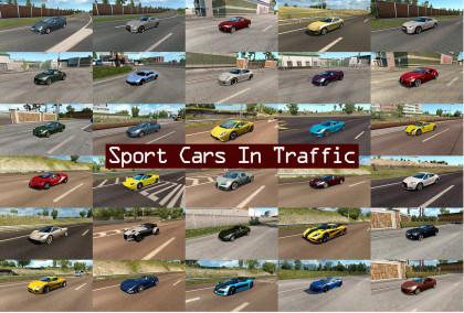 Sport Cars Traffic Pack