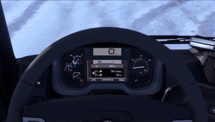 Renault T Range Improved Dashboard