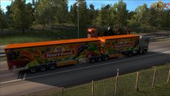 Double Trailers in Traffic 4