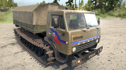 Камаз 4310 Гусеничный
