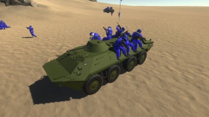 BTR70 outseat