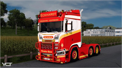 Scania S650 Eckhardt + Trailer