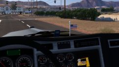 USA Dashboard Flag 0
