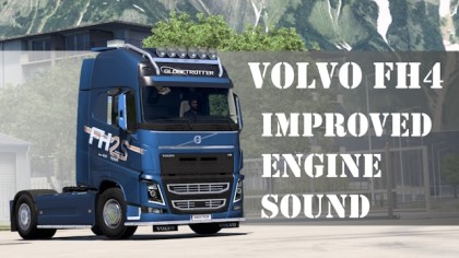 Volvo FH4 improved engine sound