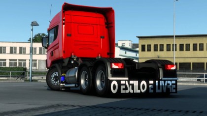 Scania L6 Straight pipe sound Brazilian style