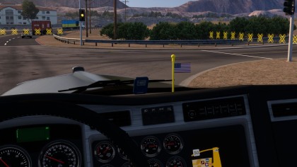 USA Dashboard Flag