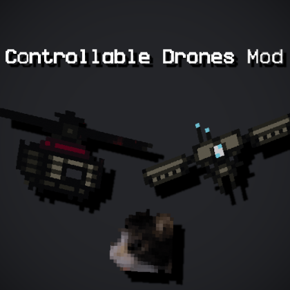 Controllable FPV Drones Mod