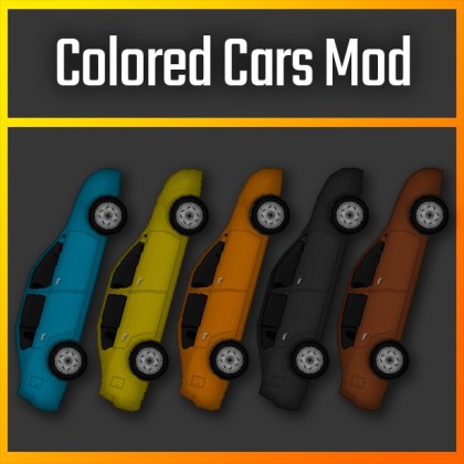 Colored Cars Mod