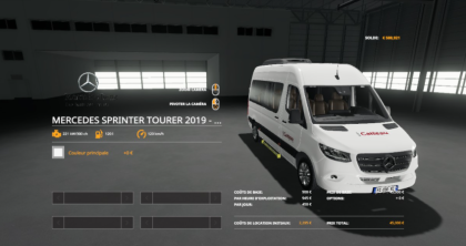Mercedes Sprinter Tourer - Catteau Voyages