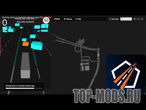 Появился полноценный автопилот для ETS2 и ATS