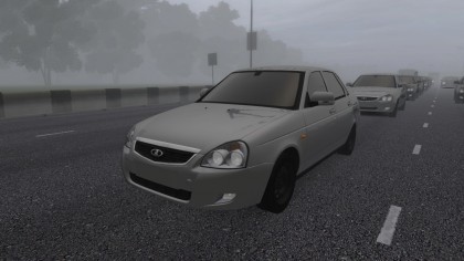 Lada Priora в трафик