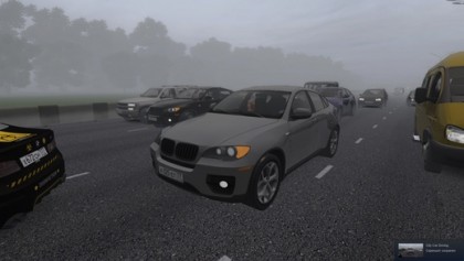 Bmw X6 в трафик