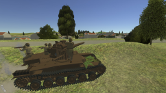 Type 97 Chi-Ha Long Gun 2